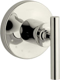 Kohler K-T14490-4-SN 1-Handle Lever Volume Control Valve Trim Polished Nickel