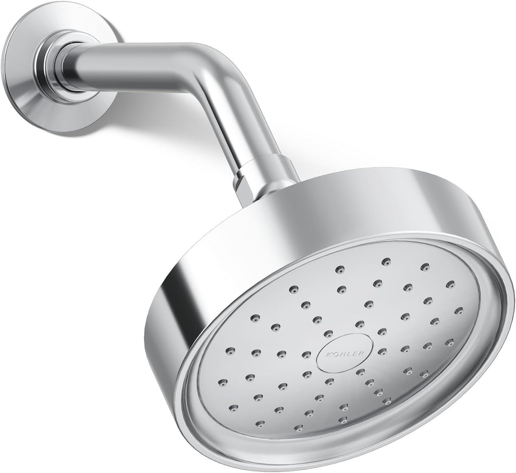 Kohler 965-AK-CP Purist® Single-function showerhead, 2.5 gpm, Polished Chrome
