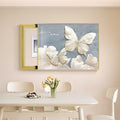 Meter Decorative Painting, Creative Switch Box, Hide Breaker Box Cover, PS Frame for Living Room Home Office, Various Styles Available(Blue 2,60 * 50cm/23.6 * 19.7in)