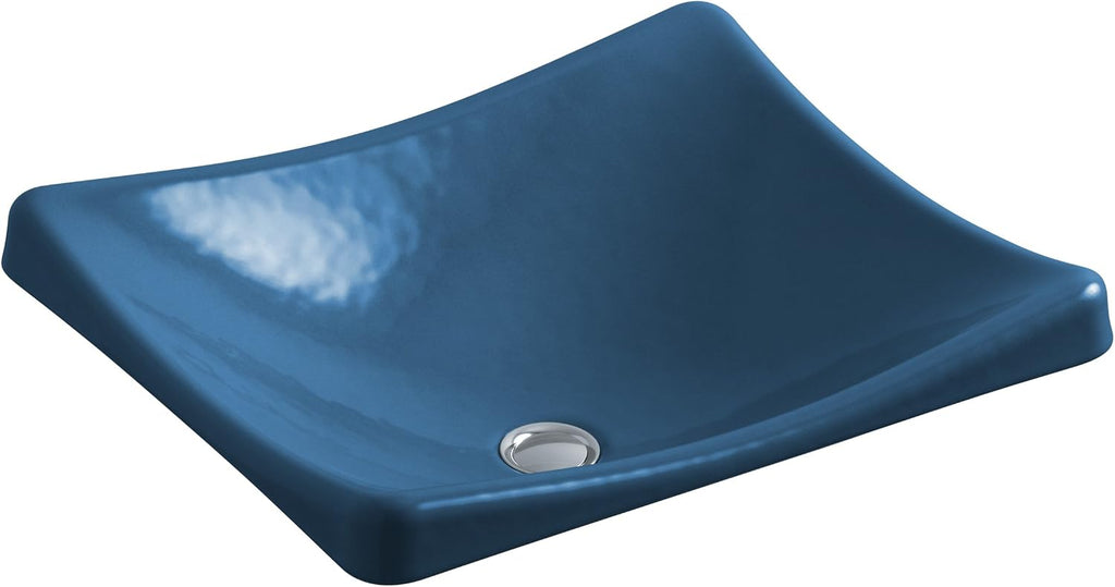 KOHLER K-2833-J16 Demilav Wading Pool Bathroom Sink, Annapolis Navy