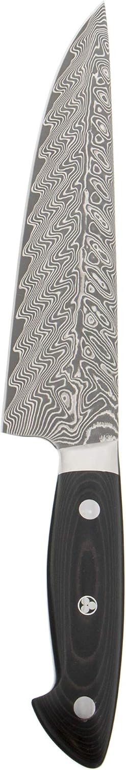 KRAMER by ZWILLING EUROLINE Damascus Collection 8-inch Razor-Sharp German Narrow Chef's Knife, Made in Company-Owned German Factory with Special Formula Steel perfected for almost 300 Years