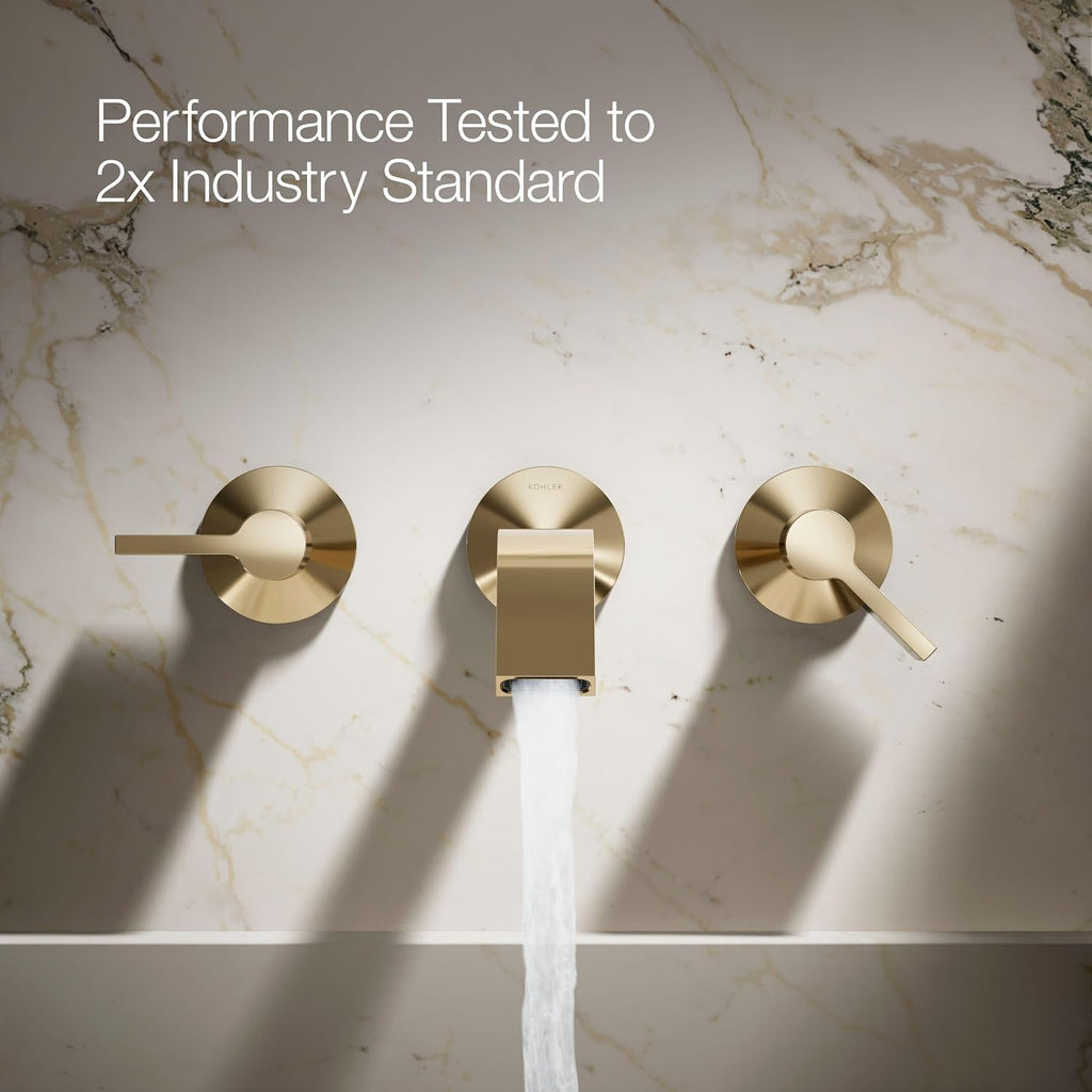 KOHLER K- T23888-AF COMPONENTS® WM LAV SPOUT TRIM - RIBBON, Vibrant French Gold