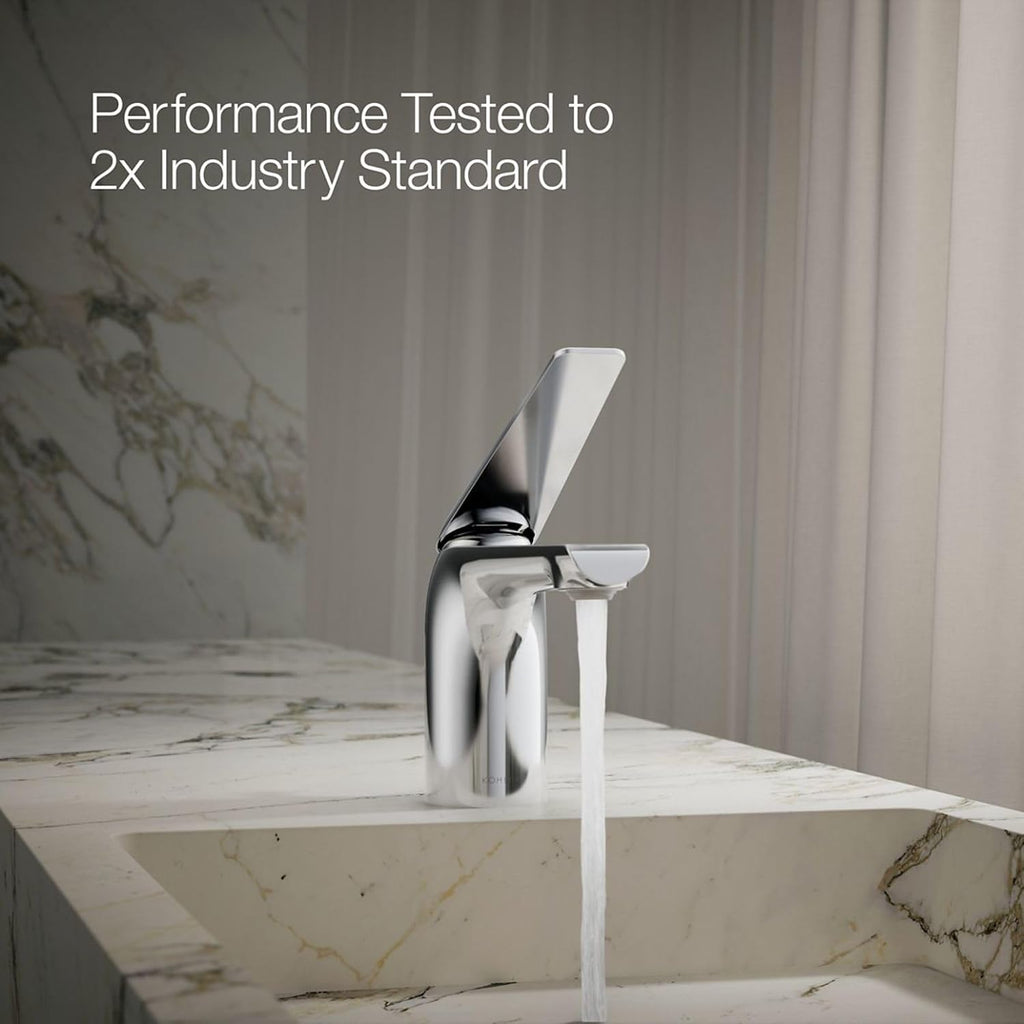 KOHLER K-97345-4N-CP AVID™ Single-Handle Faucet, 0.5GPM