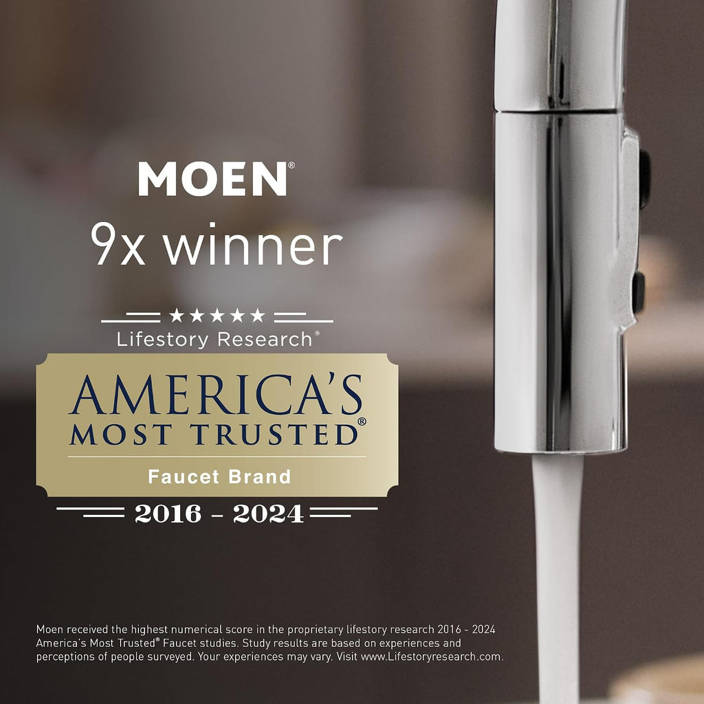 Moen YG0336BN Bathroom Safety 36-Inch Stainless Steel Bathroom Grab Bar, Brushed Nickel