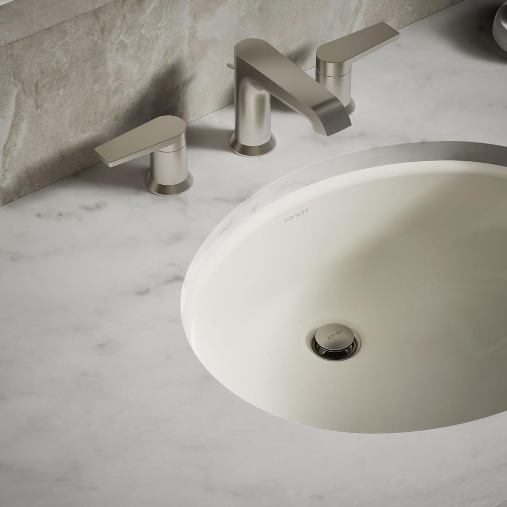 Kohler K-2210-N-96 1-Bowl Undermount Bath Sink w/Sealed Overflow Biscuit