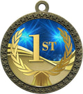 Express Medals 1 5 10 25 50 Pack 1st Place Gold Medal Trophy Award with Neck Ribbon D212-D01