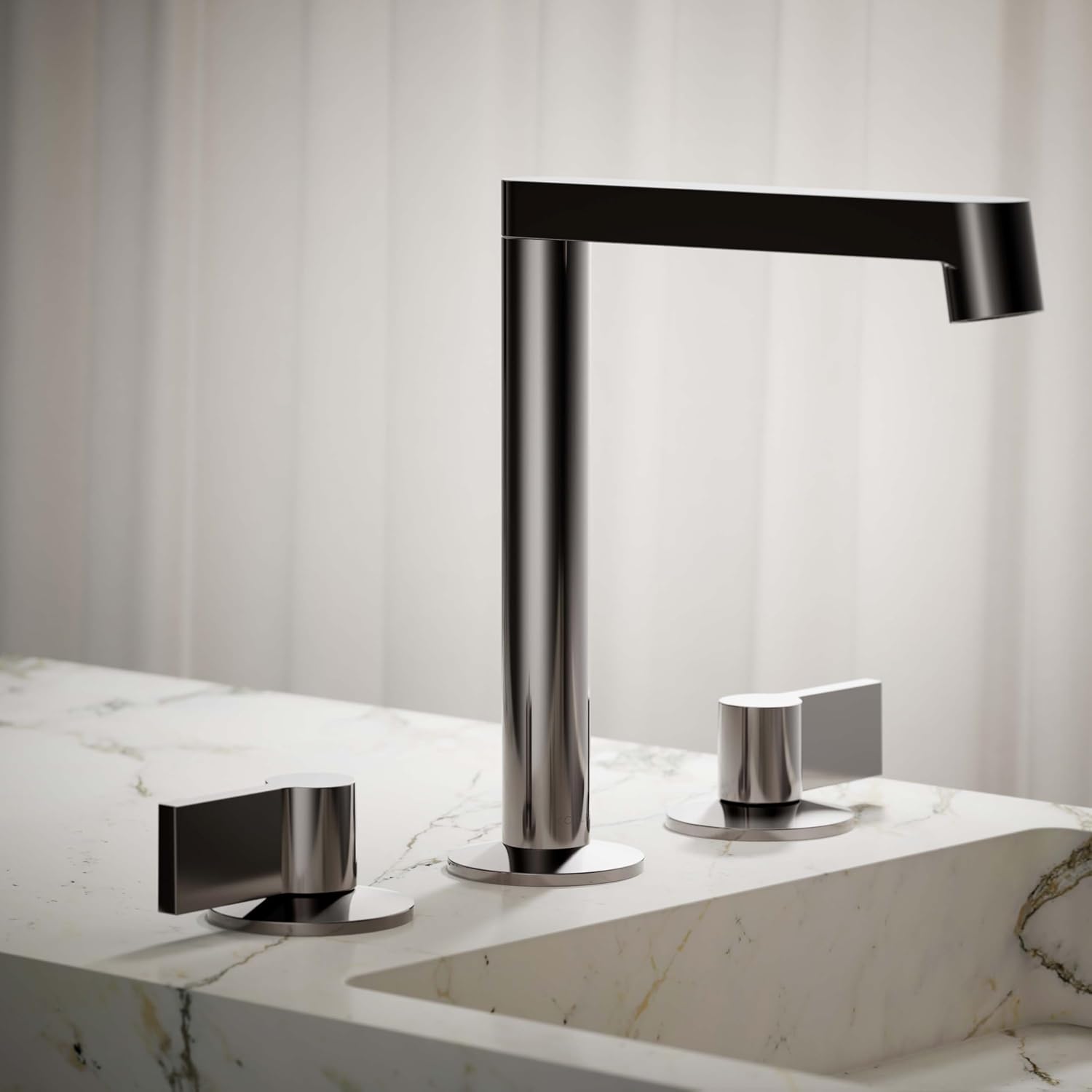 Kohler 77974-4-TT Components™ bathroom sink handles with Lever design