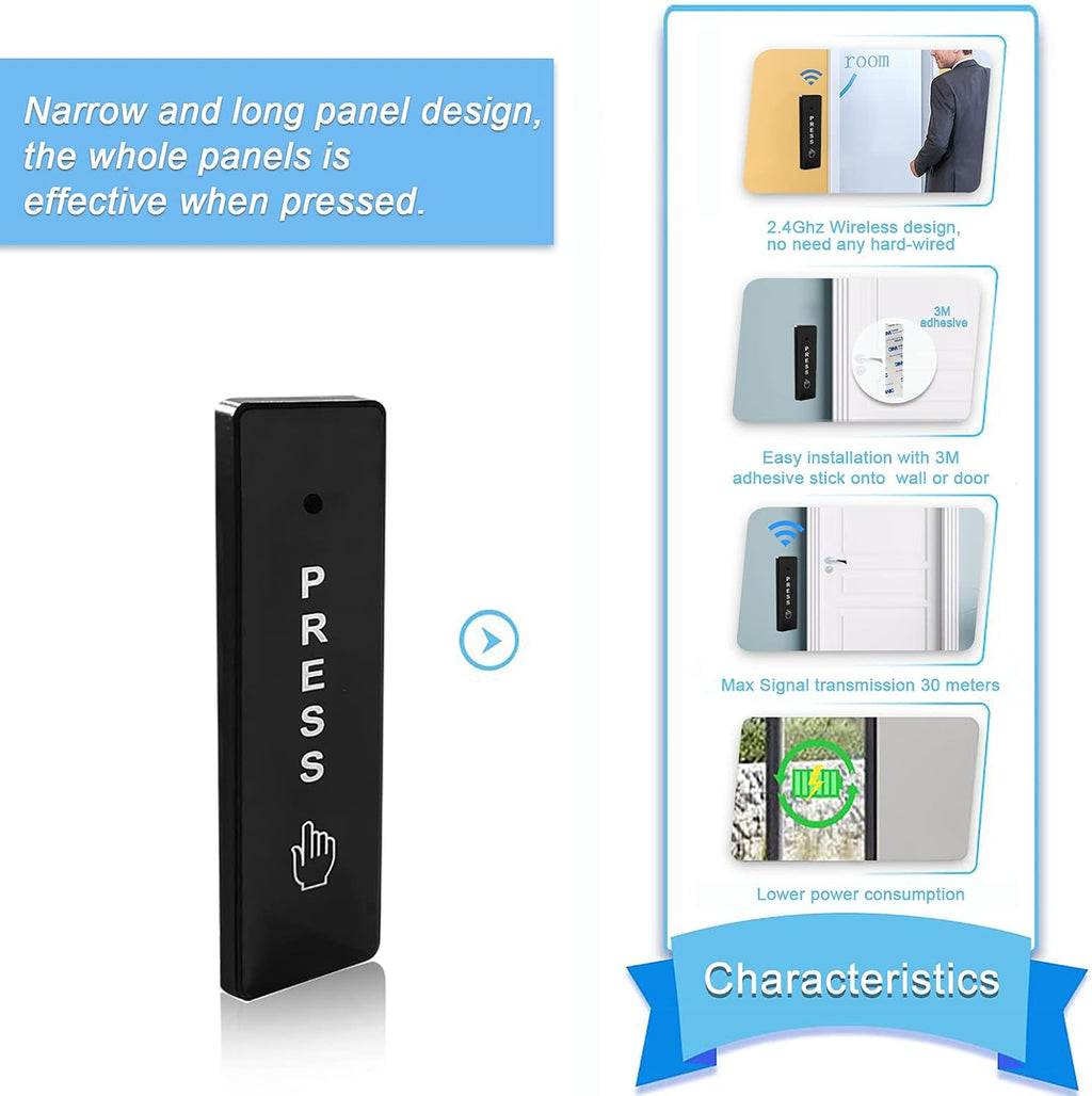 Olideauto Door Opener WiFi Electric Swing Door,Residential Door Opener WiFi Device with WiFi Smart Home Device Compatible for Alexa and Google Assistant