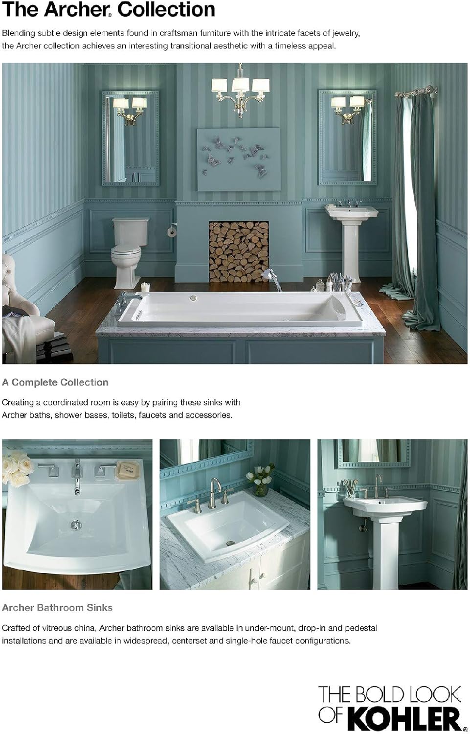 Kohler K-2355-NY 1-Bowl Undermount Bathroom Sink w/Overflow Dune