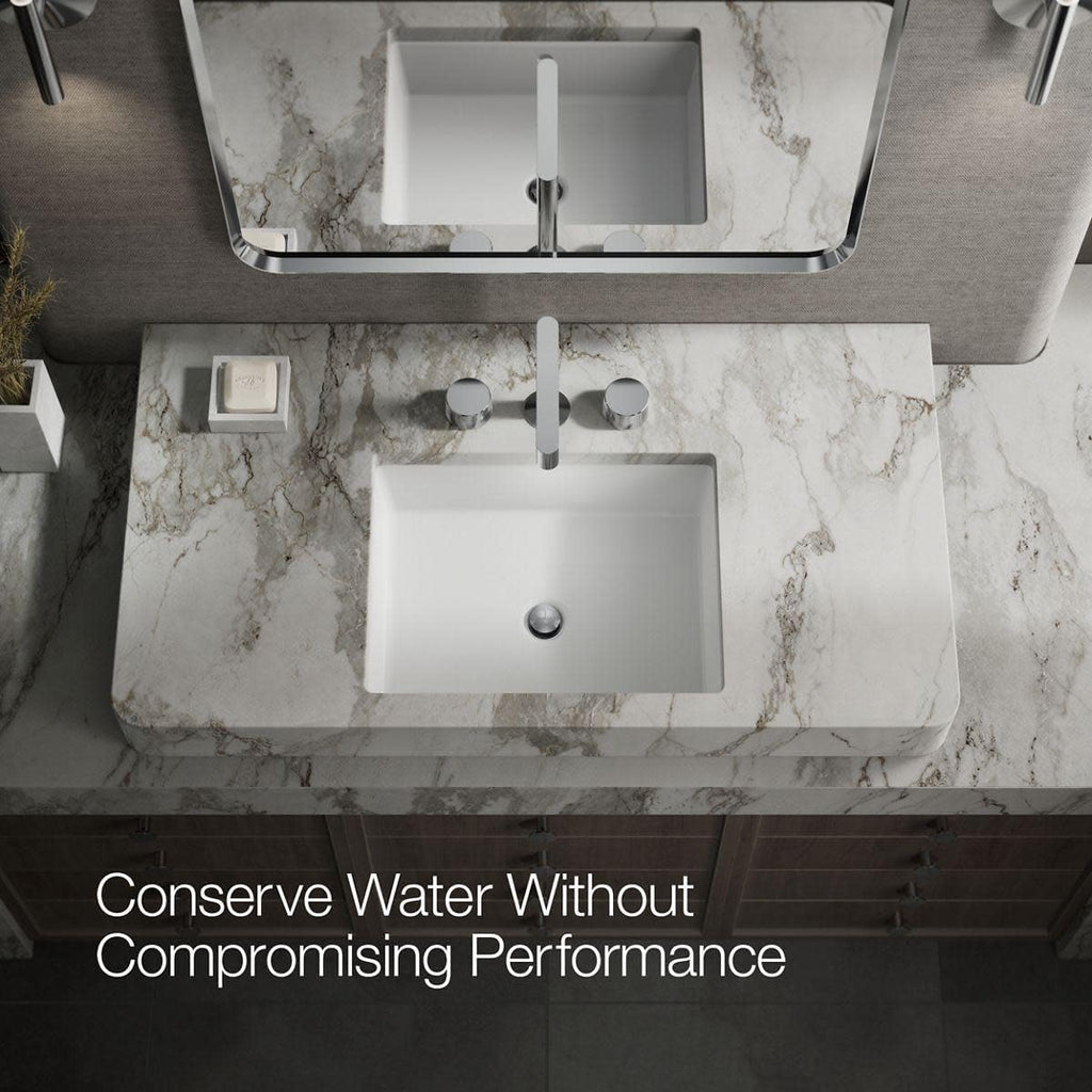 KOHLER Components bathroom sink handles with Oyl design