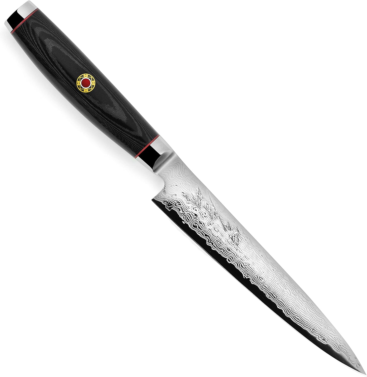 Enso SG2 Utility Knife - Made in Japan - 101 Layer Stainless Damascus, 6'