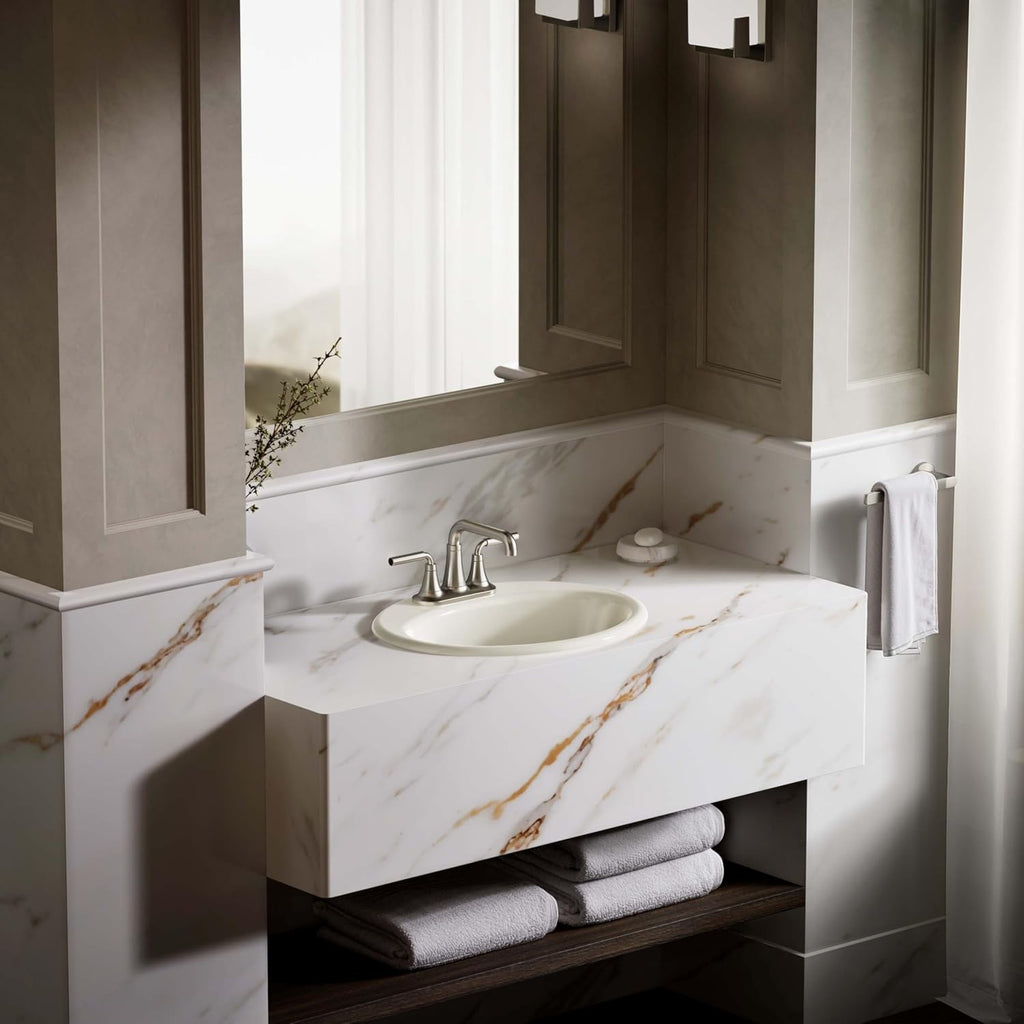 KOHLER Farmington 19X16 S-Rim Lav/4Cc