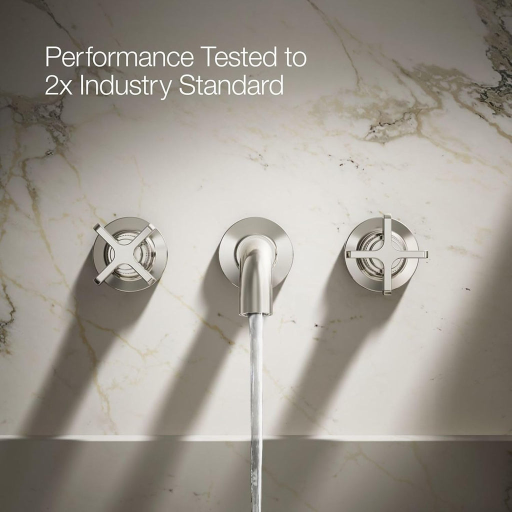 KOHLER Castia By Studio McGee Wall-Mount Bathroom Sink Faucet Trim 1.2 GPM