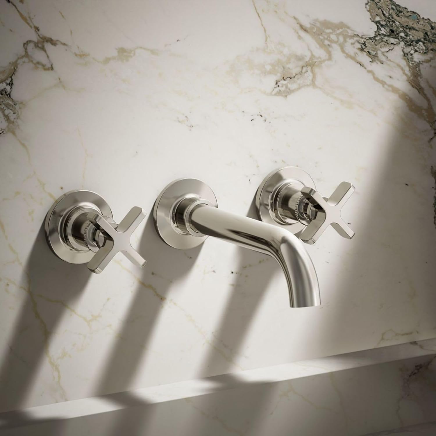KOHLER Castia By Studio McGee Wall-Mount Bathroom Sink Faucet Trim 1.2 GPM