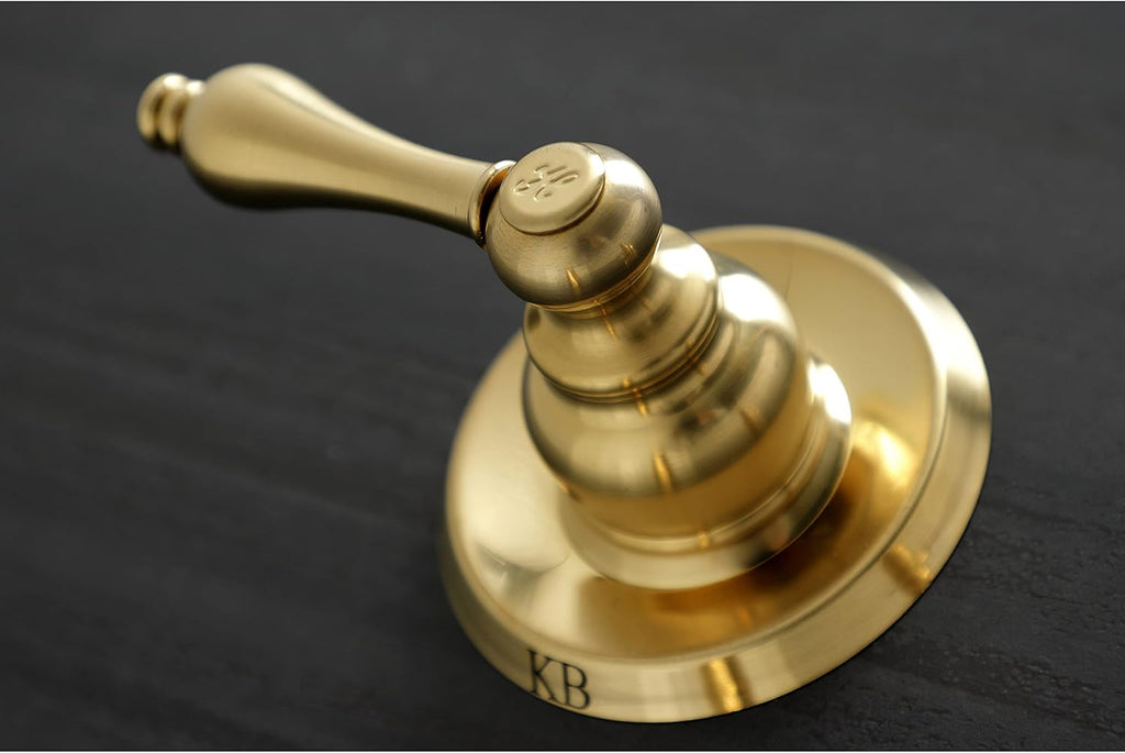 Kingston Brass KB247AL Victorian Tub and Shower Faucet, Brushed Brass 72 x 8 x 7.38