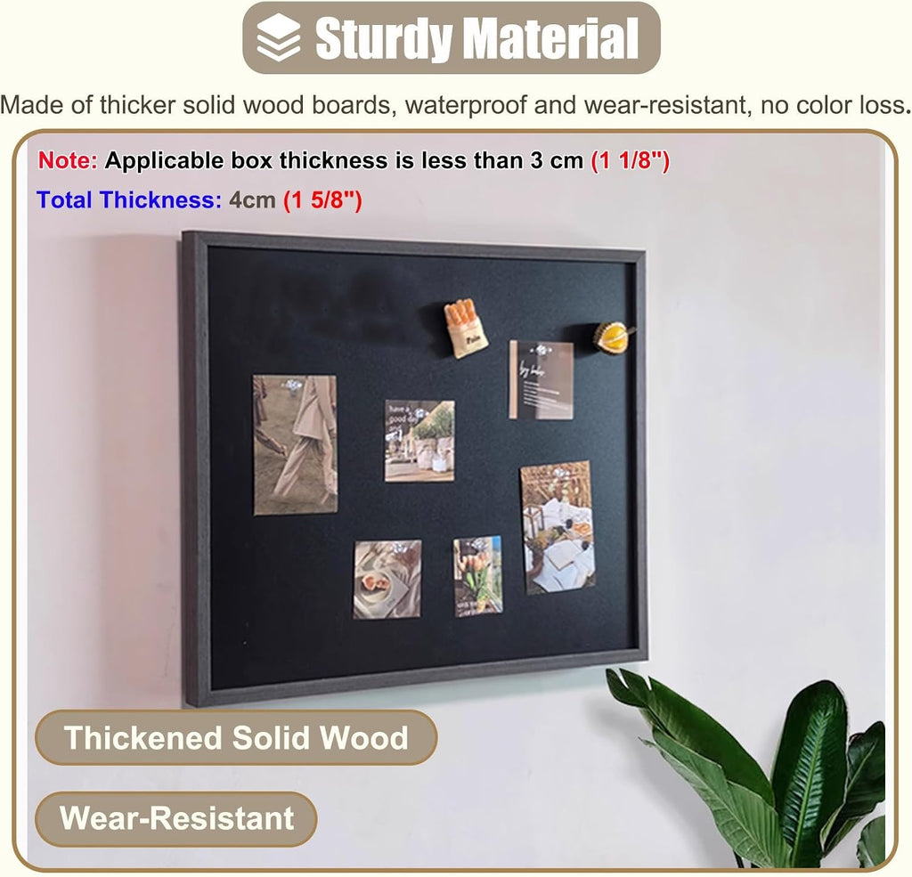 Decorative Electrical Panel Cover with Magnetic Surface, Wall Mounted Junction Box Panel for Main Breaker Box Cover, Blank Consumer Unit Cover(Style/A,50x40cm(19 3/4x15 3/4'))