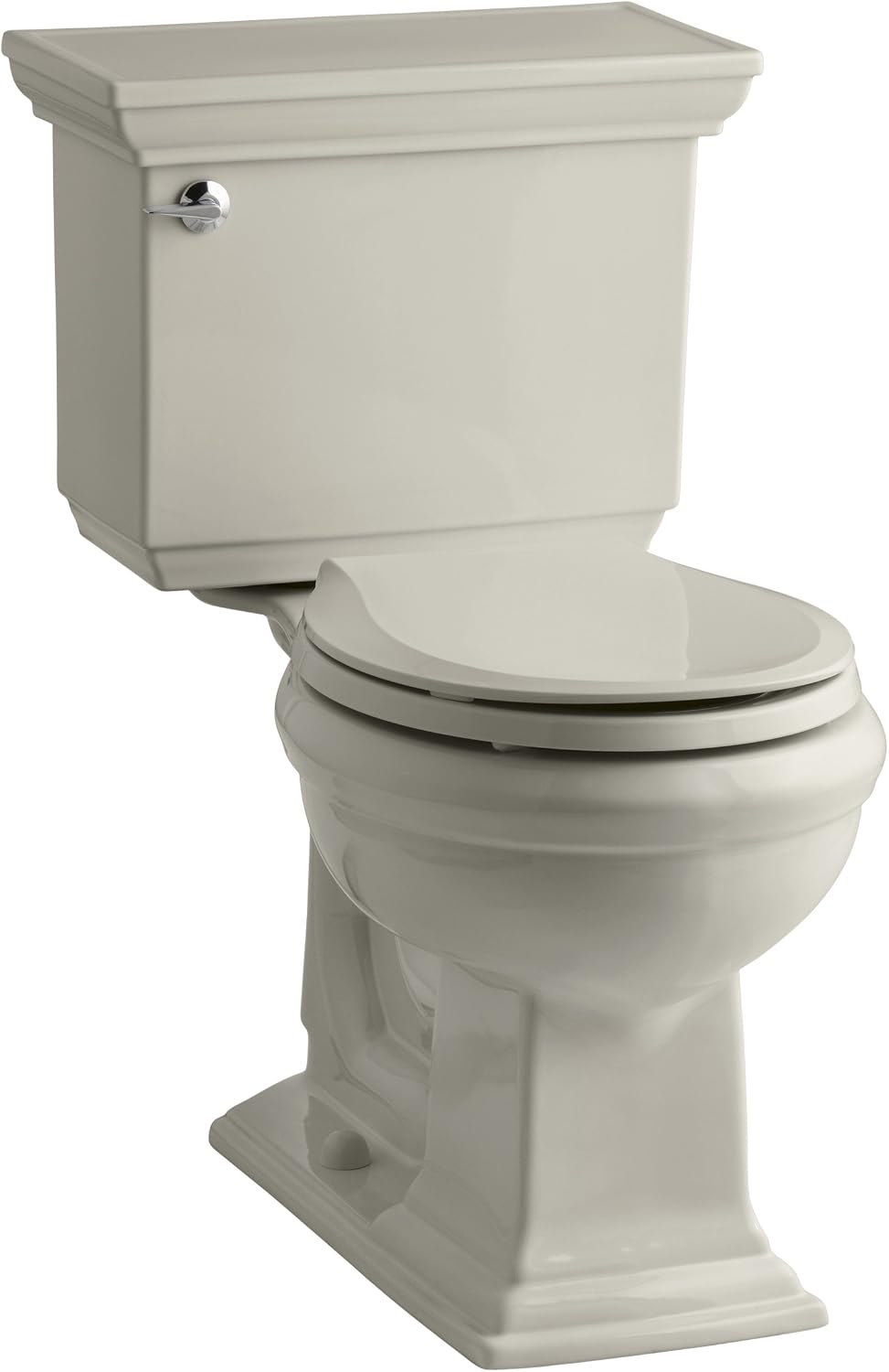 Memoirs Stately Comfort Height Two-piece elongated 1.28 gpf chair height toilet