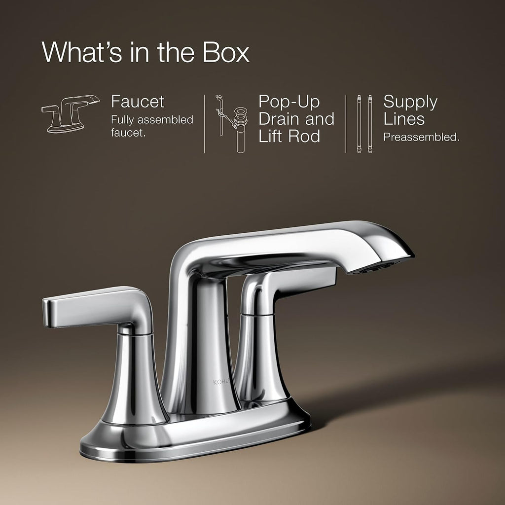 Kohler K-22021-4-2MB - Bathroom Sink Faucets Faucet