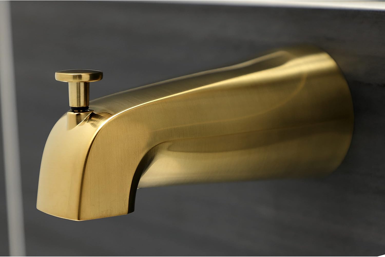 Kingston Brass KB247AL Victorian Tub and Shower Faucet, Brushed Brass 72 x 8 x 7.38