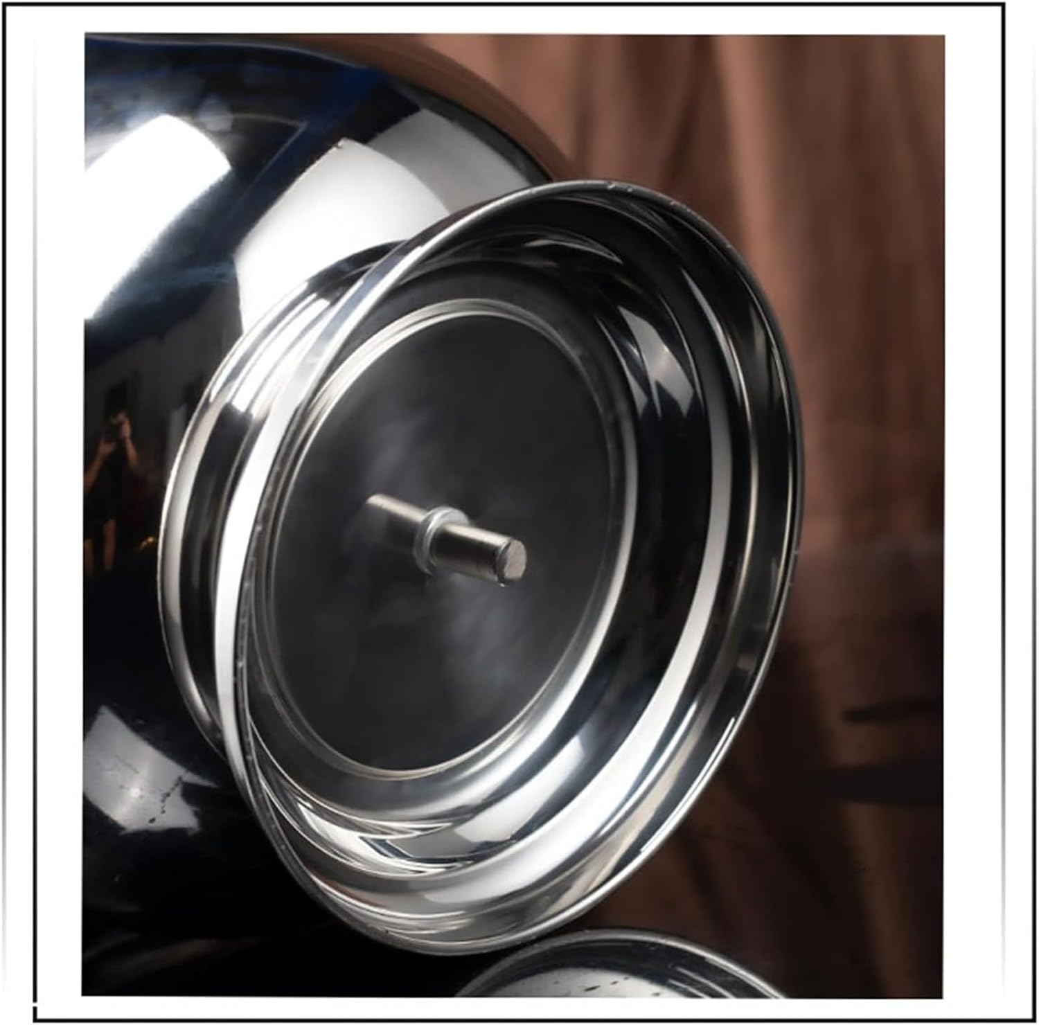 Ice Buckets for Parties, Luxurious Large Stainless Steel Champagne Bucket with Tall Stand