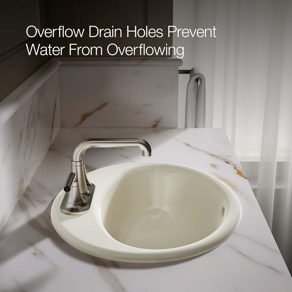 KOHLER Farmington 19X16 S-Rim Lav/4Cc