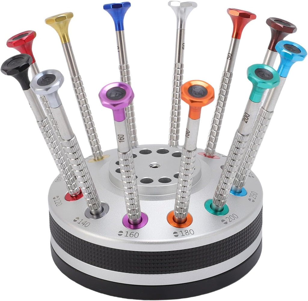 titleFlat PH Head Screw Driver Set, Stainless Steel Watchmakers Screw Driver Set Accurate for Watch Repair Jewelry