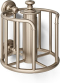 Kohler K-72576-BV Artifacts Toilet Tissue Carriage, Vibrant Brushed Bronze
