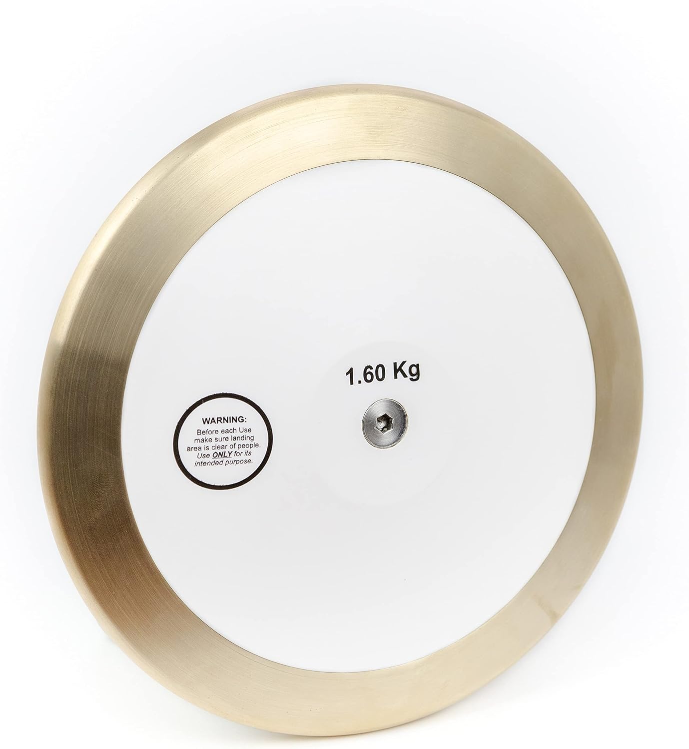 Discus. 1.6 kg Discus. High School Discus. Discus 1.6 kg high School. Mens Discus. Discus Boys. High Spin Discus. 85% Brass Rim Weight. Rated to 165 feet. Witness Your True Potential.