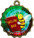 Express Medals Various Styles 1 to 50 Pack Gold Color Spelling Bee Medals Trophy Award with Neck Ribbon Medal Trophies Gift Prize Tournament Champion Team 1st Place