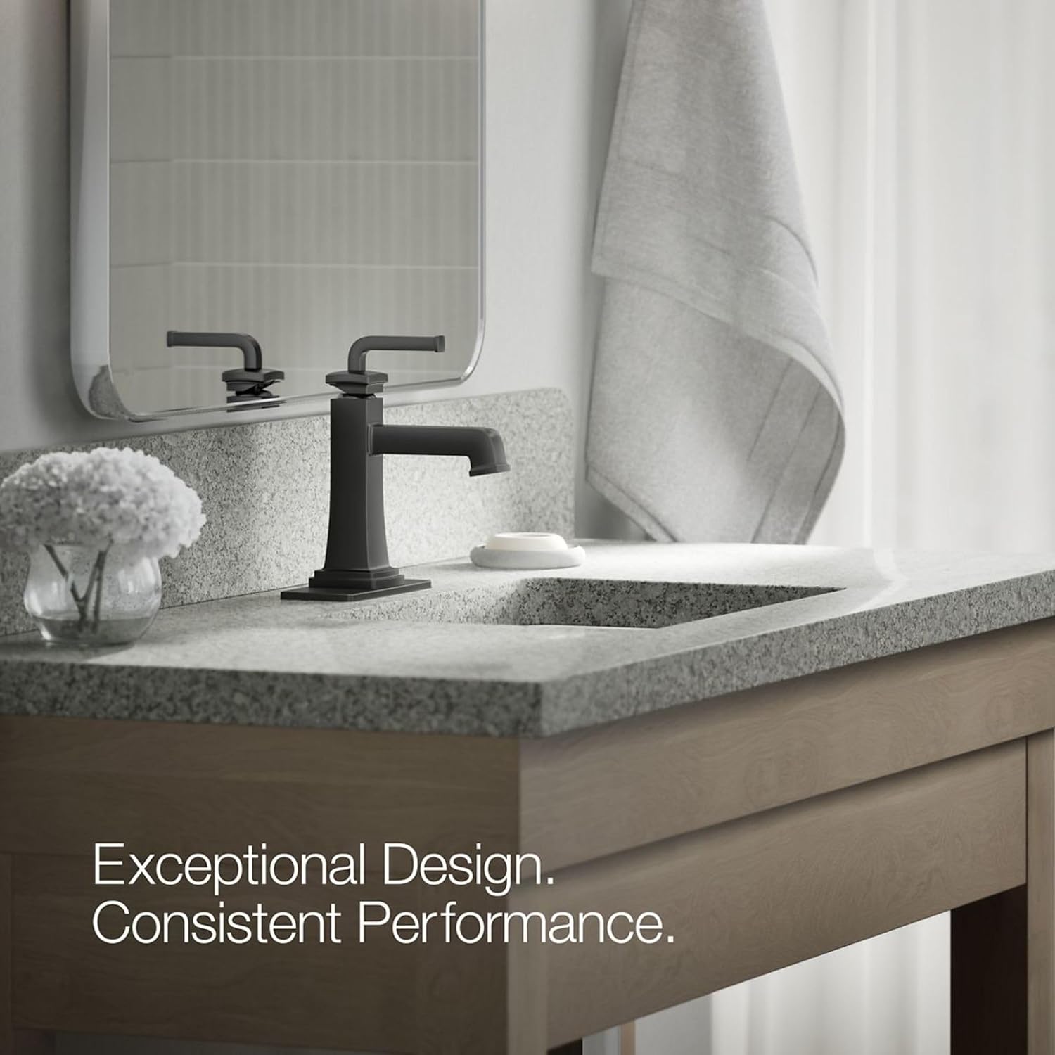 KOHLER Riff Single-Handle Bathroom Sink Faucet
