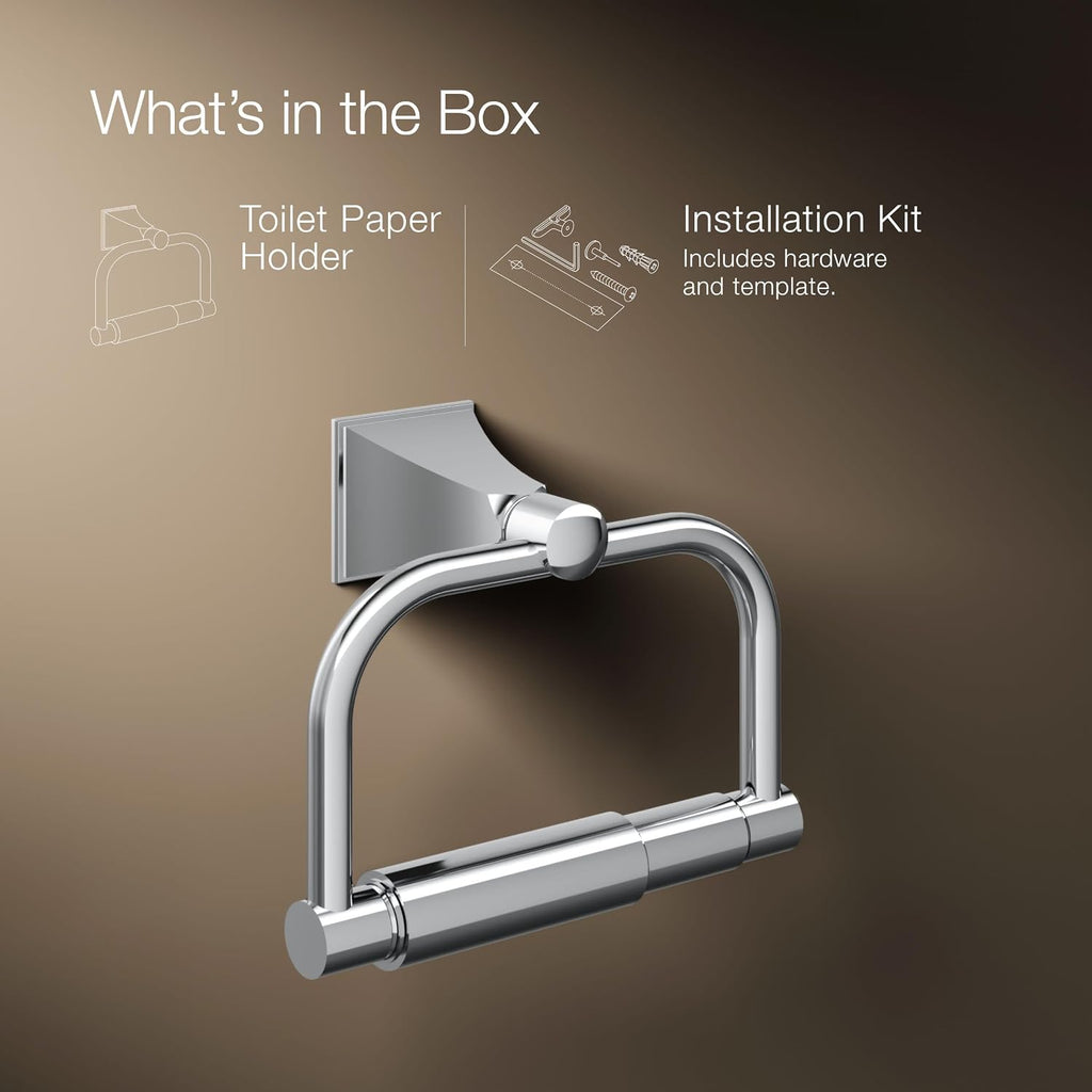 KOHLER Memoirs Stately Toilet paper holder