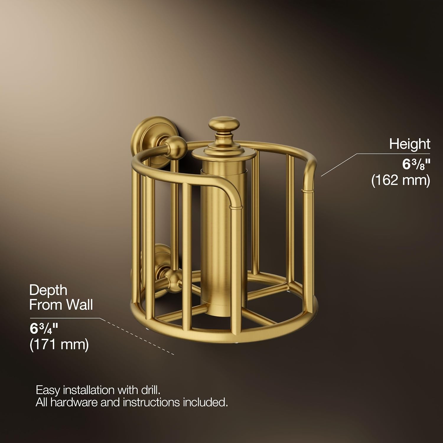 KOHLER Artifacts Vertical Tissue Holder