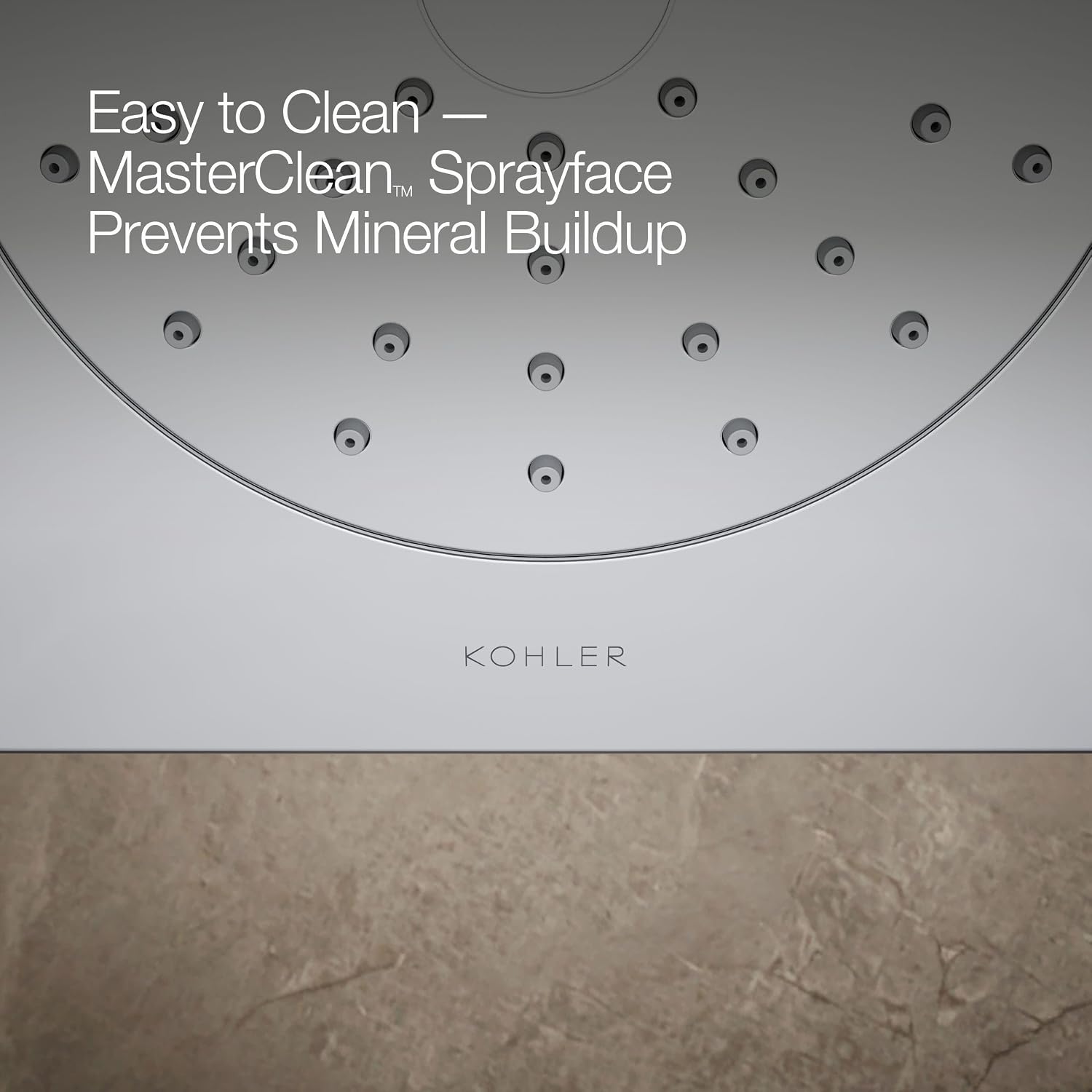 KOHLER Honesty Rite-temp Shower Trim with 1.75 Gpm Showerhead and Lever Handle