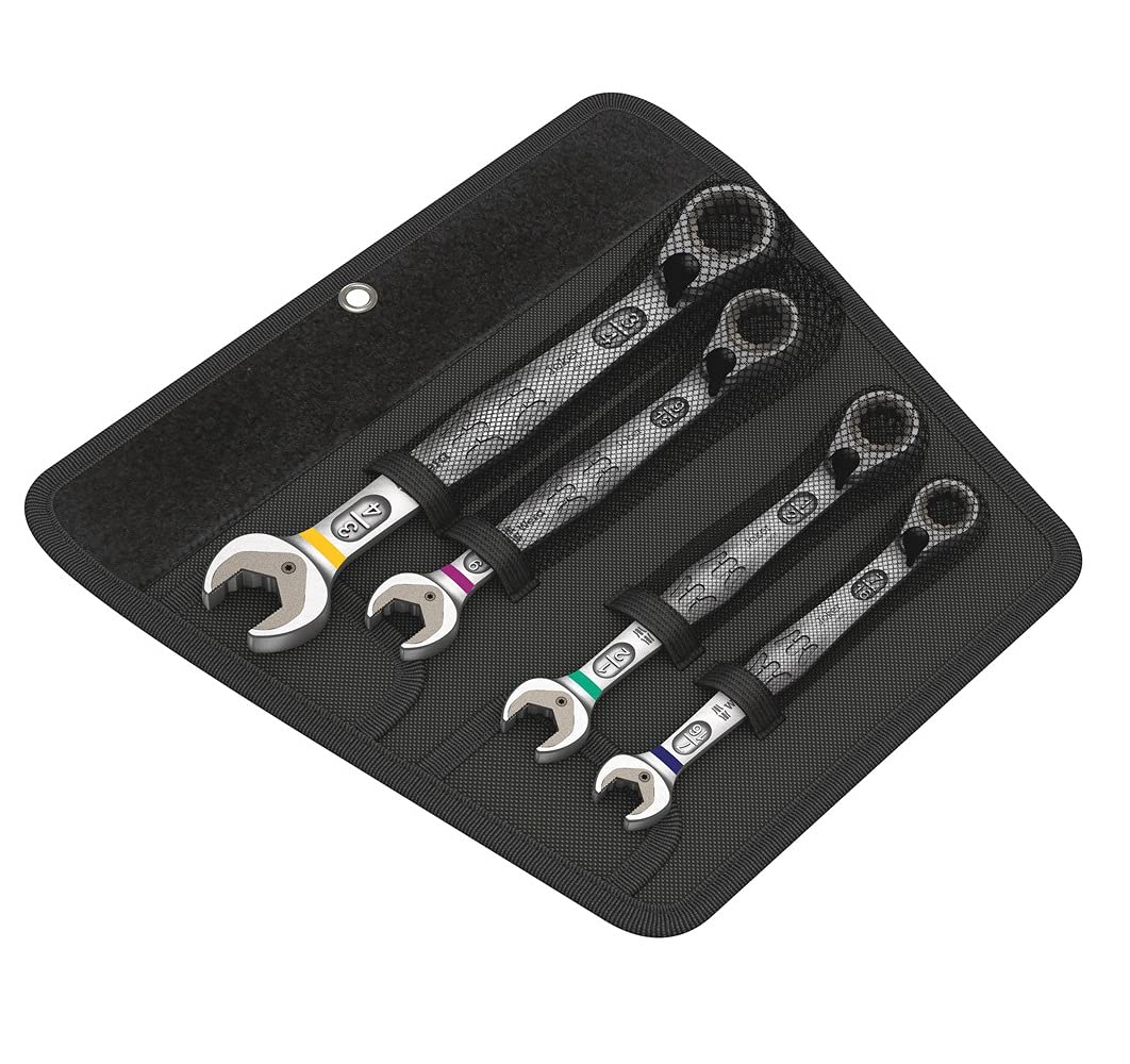 Wera 05020092001 6001 Joker Switch 4 Imperial Set 1 Set of ratcheting combination wrenches, Imperial, 4 pieces