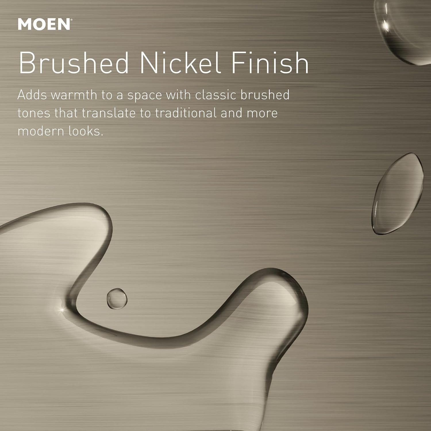 Moen TS6720BN 90 Degree Two-Handle 8 in. Widespread Bathroom Faucet Trim Kit, Valve Required, Brushed Nickel