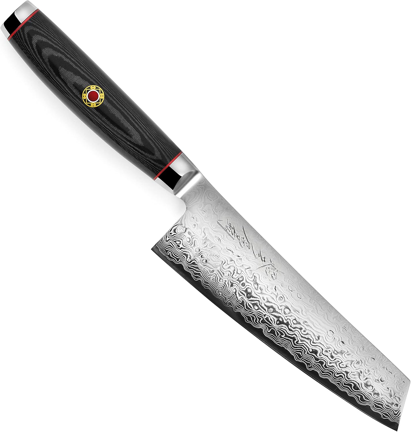 Enso SG2 Prep Knife - Made in Japan - 101 Layer Stainless Damascus Utility Knife, 5.5'
