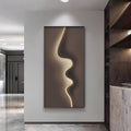 Decorative Breaker Box Cover Elegant Electrical Panel Fuse Box Cover Wall Decor 18 Patterns Available for Home Office Living Room(F,W17.7 x H35.4)