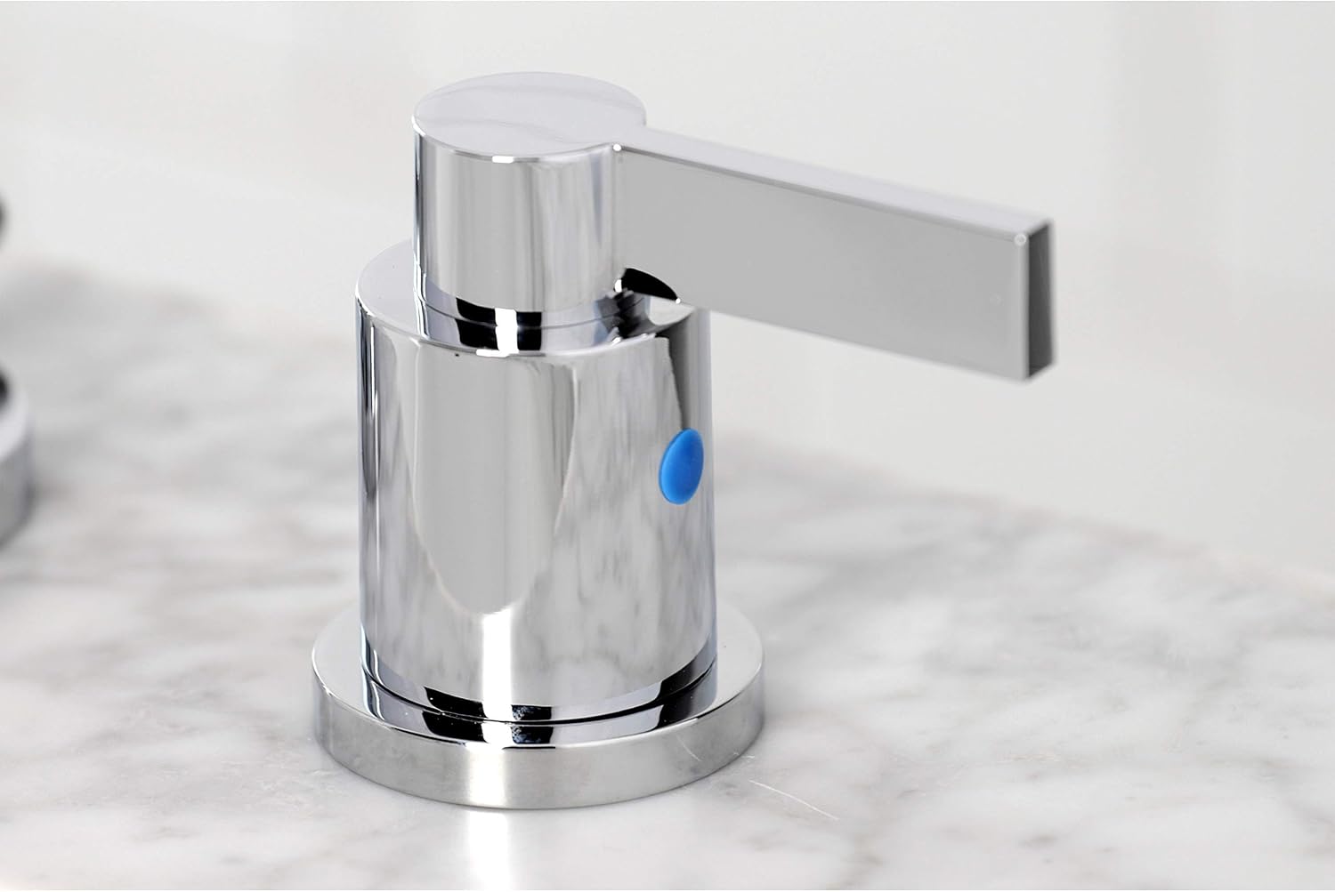 Kingston Brass FSC8931NDL NuvoFusion Widespread Bathroom Faucet with Pop-Up Drain, Polished Chrome