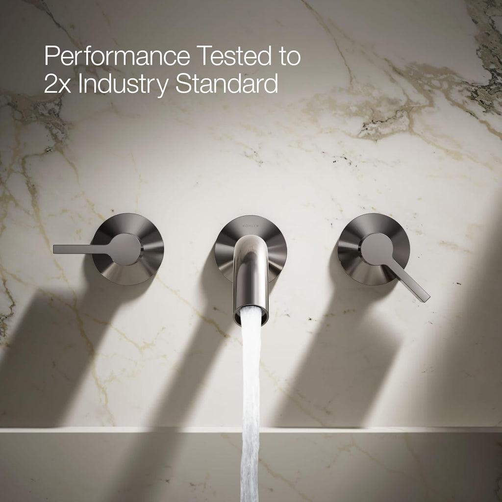 KOHLER Components Wall-Mount Bathroom Sink Faucet Spout With Tube Design 1.2 GPM