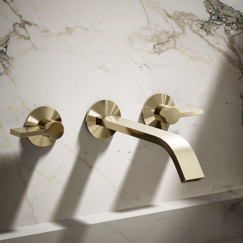 KOHLER K- T23888-AF COMPONENTS® WM LAV SPOUT TRIM - RIBBON, Vibrant French Gold