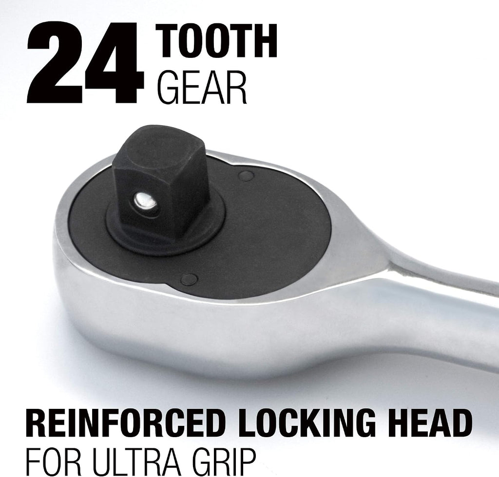 VEVOR Impact Socket Set (3/4 Inches, 29 Pieces) and EZRED Extendable Ratchet (3/4' Drive)