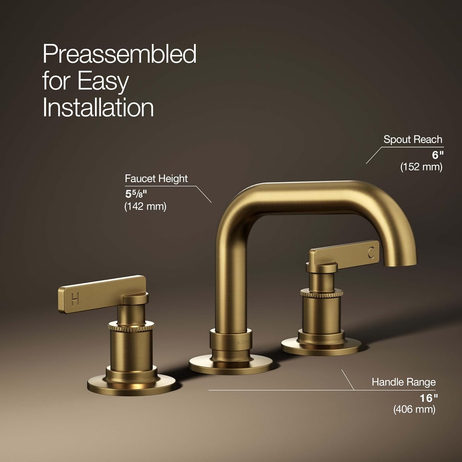 Castia by Studio McGee Widespread Bathroom Sink