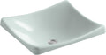 KOHLER K-2833-FE DemiLav Wading Pool Bathroom Sink, Frost
