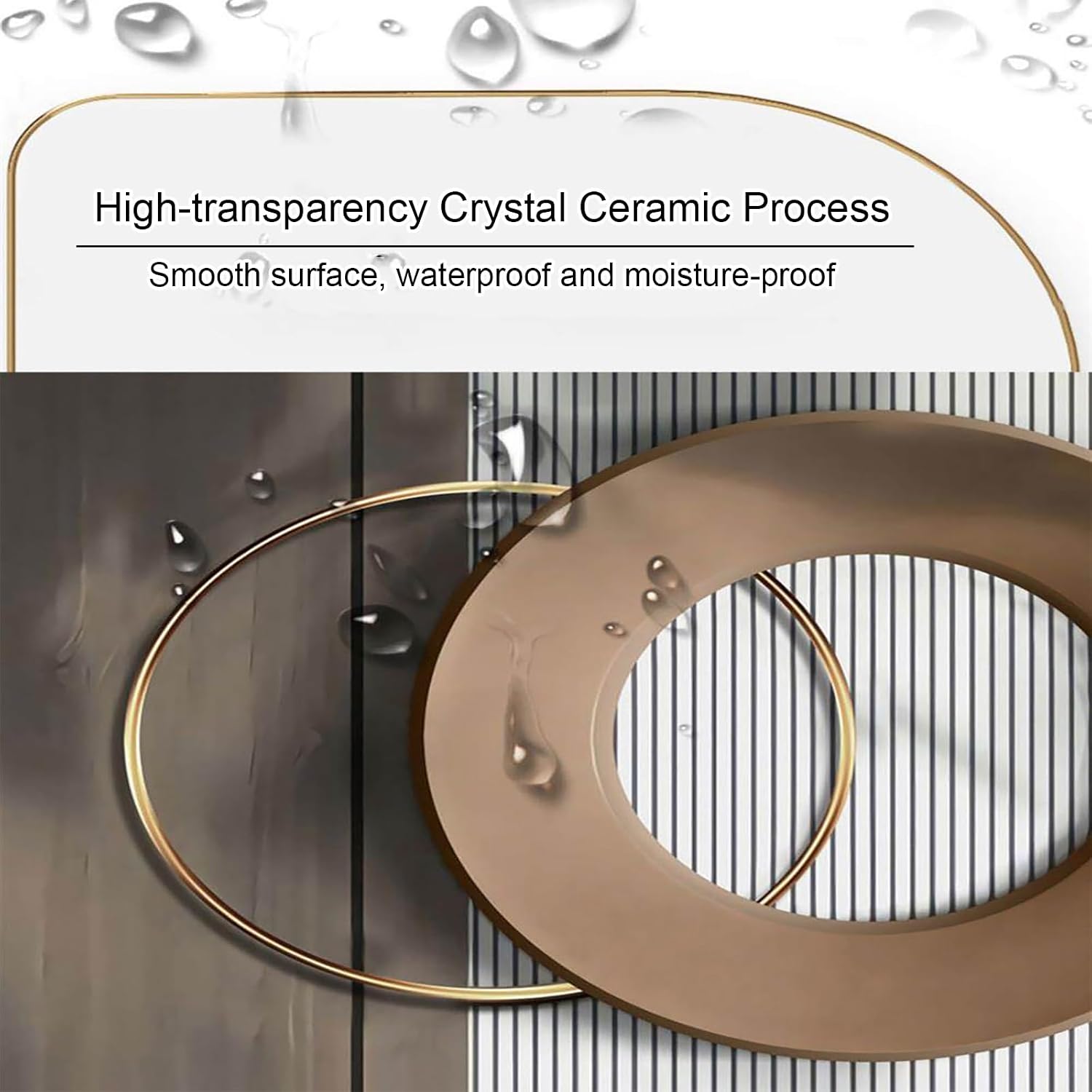 Decorative Hide Meter Electric Breaker Box Cover, Electrical Panel Cover, Wall Mounted Decorative Painting, for Home Entrance Hallway Bedroom(Gold 1,60 * 50cm/23.6 * 19.7in)