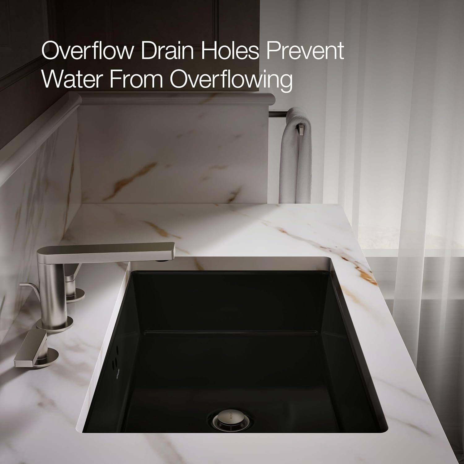 Kohler 2297-7 Kathryn 23-7/8' x 15-5/8' x 6-1/4' Undermount bathroom sink