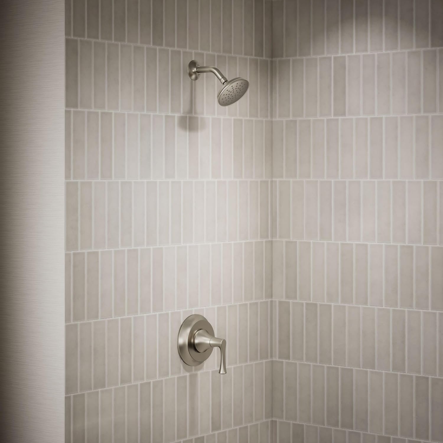 Kohler TS35938-4H-BN Buckley™ Rite-Temp® shower trim kit, 1.5 gpm, Vibrant Brushed Nickel