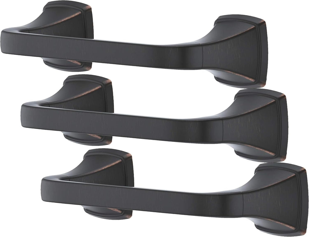 Pfister Bronson Toilet Paper Holder, Bathroom Tissue Holder, Wall-Mounted, Screw-in, Tuscan Bronze Finish, BPHBS1Y (Pack of 3)