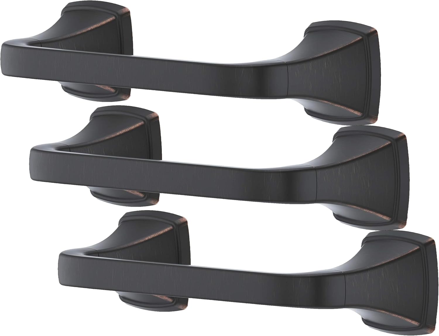 Pfister Bronson Toilet Paper Holder, Bathroom Tissue Holder, Wall-Mounted, Screw-in, Tuscan Bronze Finish, BPHBS1Y (Pack of 3)