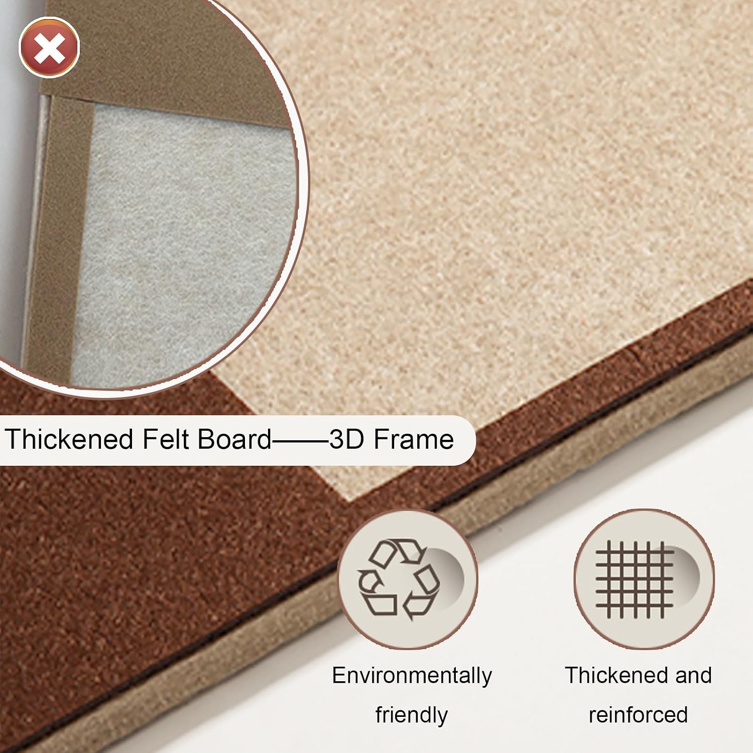 Wall Mounted Electrical Panel Cover, Decorative Meter Fuse Box Cover, Felt Board Panel Protective Lid, Flip-Up Design, Wide Range of Applications(Red,58 * 75cm/22.8 * 29.5in)