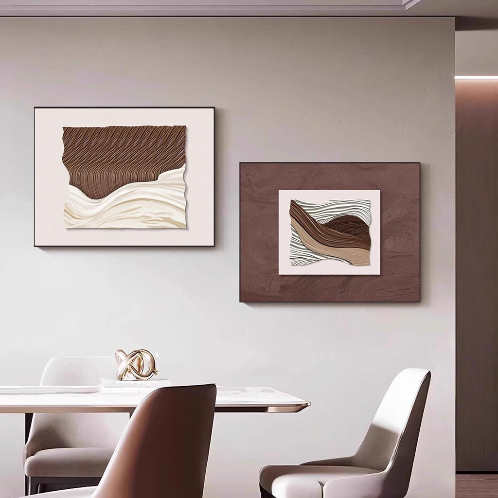 Circuit Breaker Box Cover, Electrical Panel Cover, Hanging Electric Meter Box Art Hide Decorative Paintings, Suitable for Living Rooms, Hotel(White 2,60 * 50cm/23.6 * 19.7in)